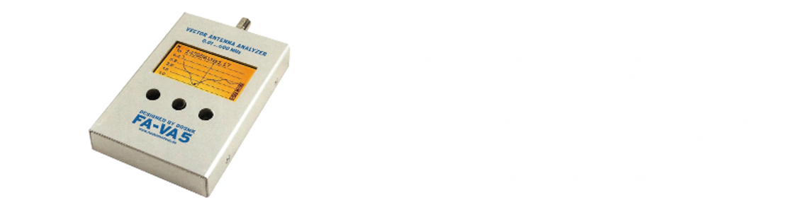 FA-VA5 Vector Antenna Analyzer Kit